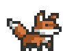 A little pixel fox
